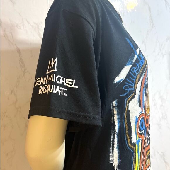 NWOT Jean Michel Basquiat Fotofolio Pop Art T-shirt - Picture 2 of 3